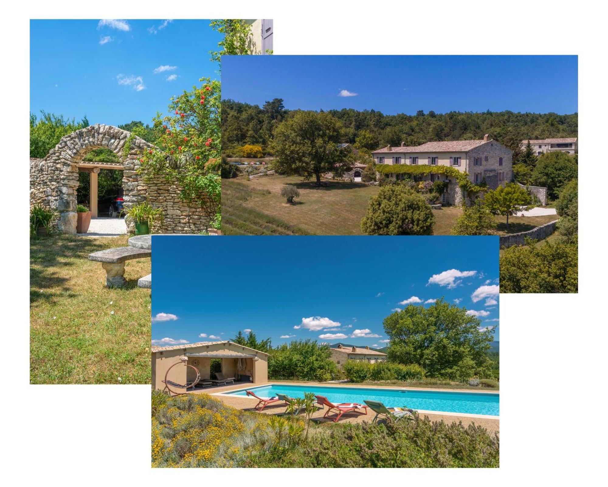 Domaine De Barbe - Chambre Lin Salles-sous-Bois Εξωτερικό φωτογραφία